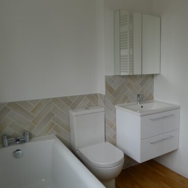 Coastline inspired family bathroom